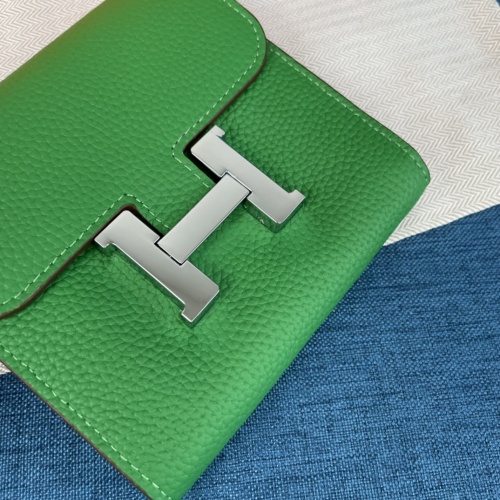 Replica Hermes AAA Quality Wallets For Women #988843 $48.00 USD for Wholesale