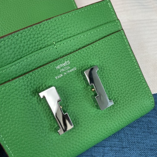 Replica Hermes AAA Quality Wallets For Women #988843 $48.00 USD for Wholesale