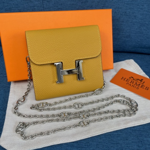 Hermes AAA Quality Wallets For Women #988854 $56.00 USD, Wholesale Replica Hermes AAA Quality Wallets