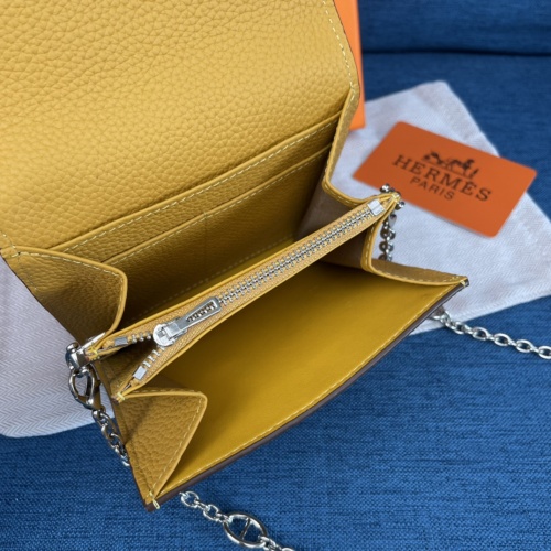 Replica Hermes AAA Quality Wallets For Women #988854 $56.00 USD for Wholesale