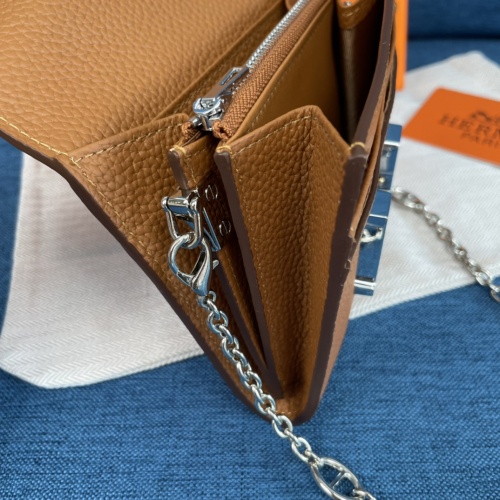 Replica Hermes AAA Quality Wallets For Women #988856 $56.00 USD for Wholesale