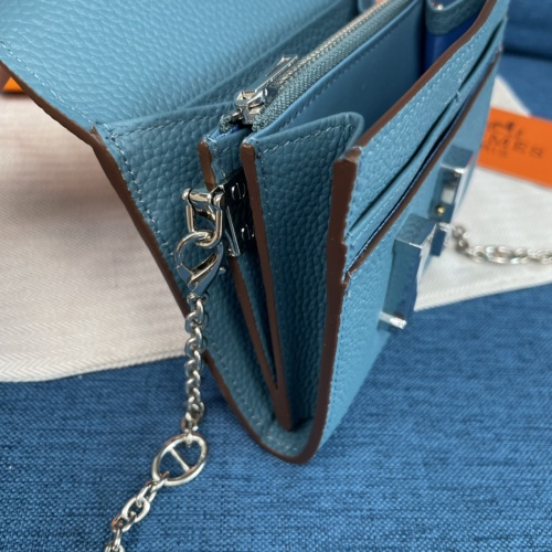 Replica Hermes AAA Quality Wallets For Women #988859 $56.00 USD for Wholesale