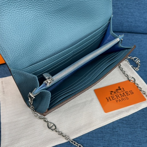 Replica Hermes AAA Quality Wallets For Women #988869 $64.00 USD for Wholesale