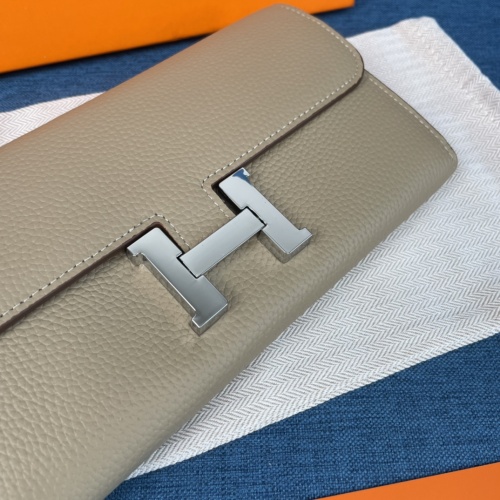 Replica Hermes AAA Quality Wallets For Women #988875 $56.00 USD for Wholesale
