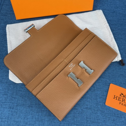 Replica Hermes AAA Quality Wallets For Women #988877 $56.00 USD for Wholesale
