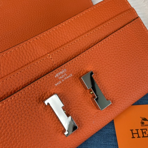 Replica Hermes AAA Quality Wallets For Women #988878 $56.00 USD for Wholesale