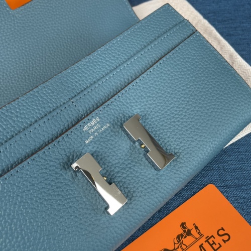 Replica Hermes AAA Quality Wallets For Women #988880 $56.00 USD for Wholesale