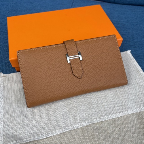 Hermes AAA Quality Wallets For Women #988890 $52.00 USD, Wholesale Replica Hermes AAA Quality Wallets