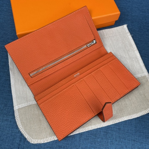 Replica Hermes AAA Quality Wallets For Women #988891 $52.00 USD for Wholesale