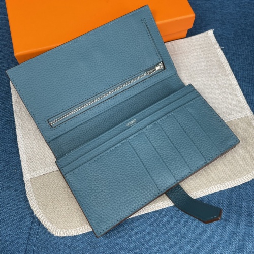 Replica Hermes AAA Quality Wallets For Women #988894 $52.00 USD for Wholesale
