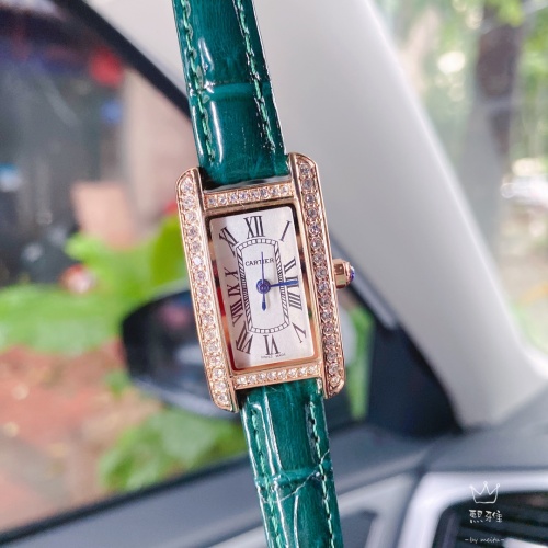 Cartier Watches For Women #988909 $27.00 USD, Wholesale Replica Cartier Watches