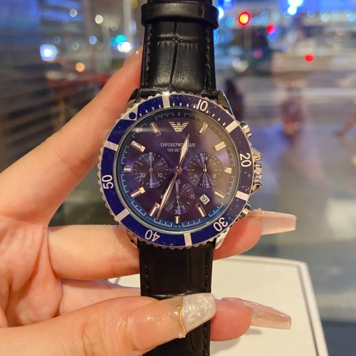 Armani Watches For Men #988955 $32.00 USD, Wholesale Replica Armani Watches
