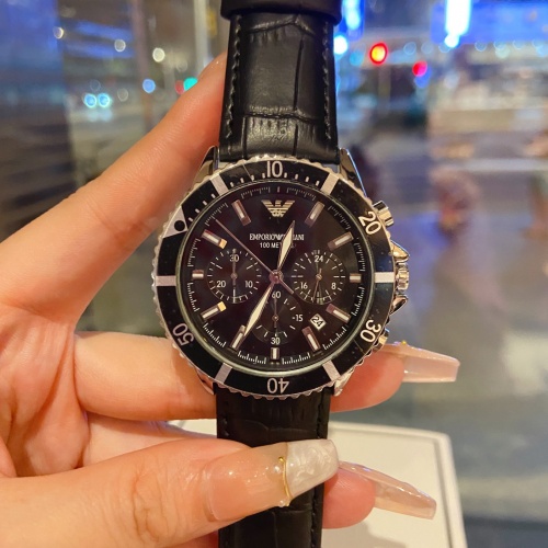 Armani Watches For Men #988956 $32.00 USD, Wholesale Replica Armani Watches