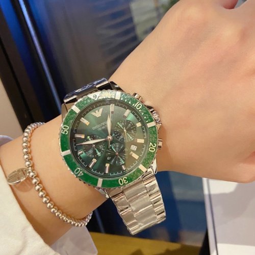 Armani Watches For Men #988959 $38.00 USD, Wholesale Replica Armani Watches