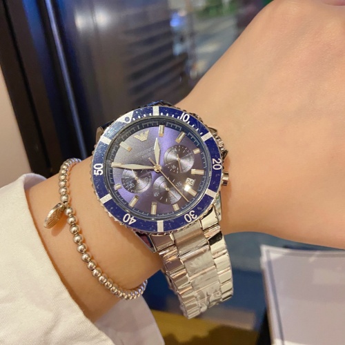 Armani Watches For Men #988960 $38.00 USD, Wholesale Replica Armani Watches
