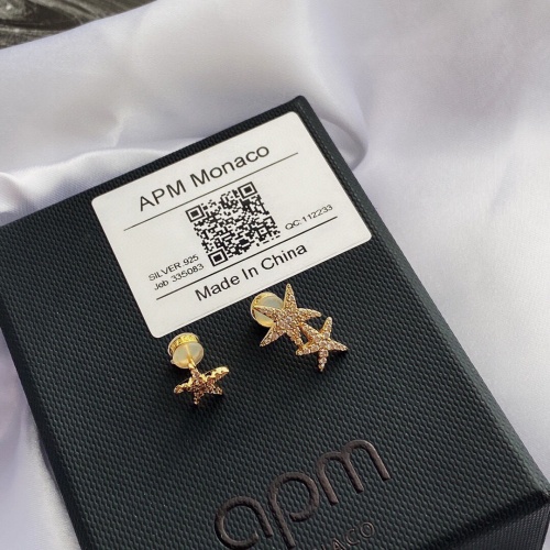 Apm Monaco Earrings For Women #989110 $32.00 USD, Wholesale Replica Apm Monaco Earrings