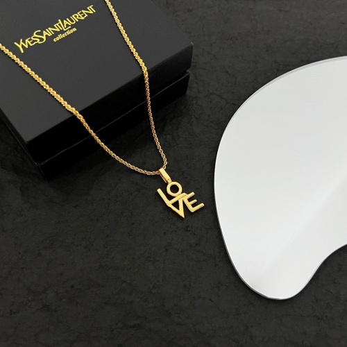 Replica Yves Saint Laurent YSL Necklace For Women #989193 $38.00 USD for Wholesale