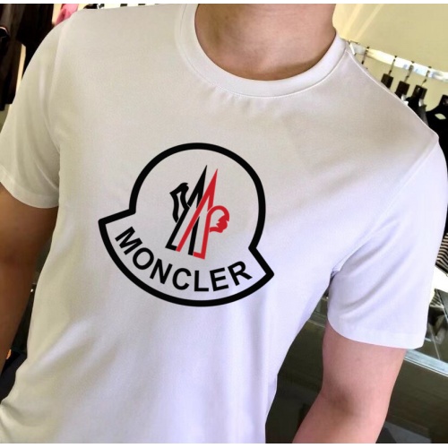 Replica Moncler T-Shirts Short Sleeved For Unisex #989346 $25.00 USD for Wholesale