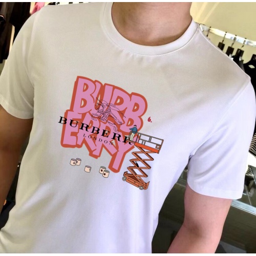 Replica Burberry T-Shirts Short Sleeved For Unisex #989383 $25.00 USD for Wholesale