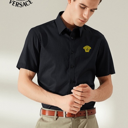 Versace Shirts Short Sleeved For Men #989447