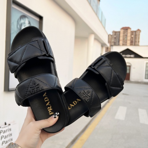 Replica Prada Slippers For Women #989513 $80.00 USD for Wholesale