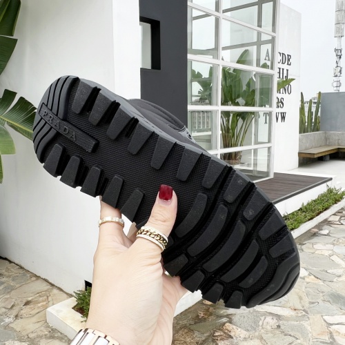 Replica Prada High Tops Shoes For Women #989535 $100.00 USD for Wholesale