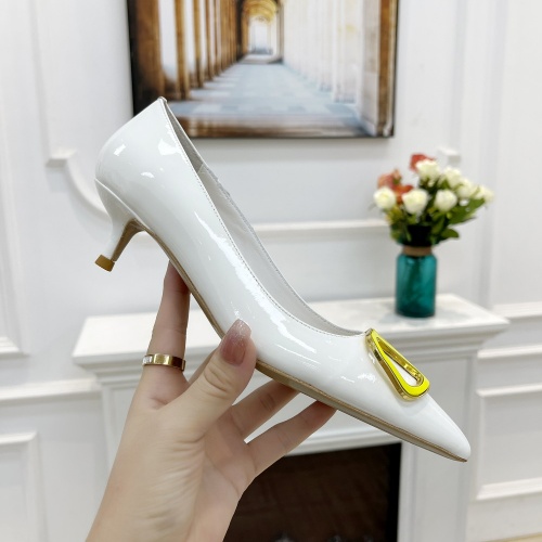 Replica Valentino High-Heeled Shoes For Women #989670 $82.00 USD for Wholesale