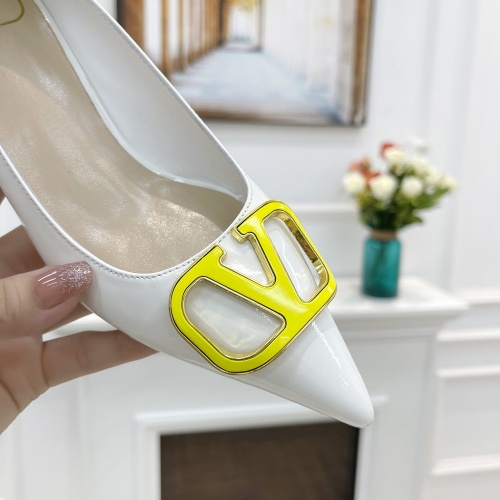 Replica Valentino High-Heeled Shoes For Women #989670 $82.00 USD for Wholesale