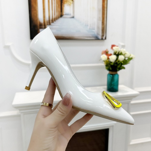 Replica Valentino High-Heeled Shoes For Women #989681 $82.00 USD for Wholesale
