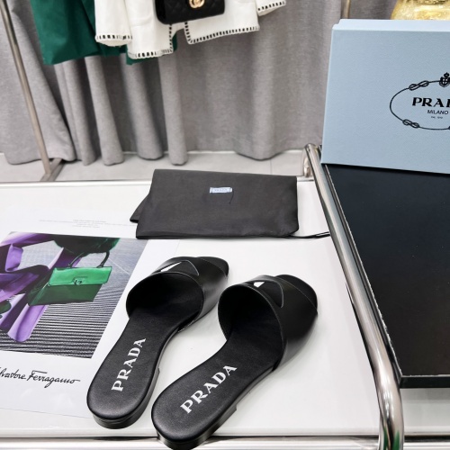 Replica Prada Slippers For Women #989718 $68.00 USD for Wholesale