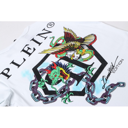 Replica Philipp Plein PP T-Shirts Short Sleeved For Men #989927 $27.00 USD for Wholesale