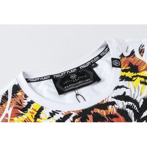 Replica Philipp Plein PP T-Shirts Short Sleeved For Men #989932 $27.00 USD for Wholesale