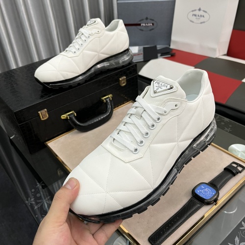 Replica Prada Casual Shoes For Men #990017 $105.00 USD for Wholesale