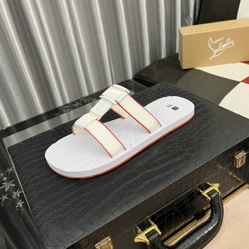 Replica Christian Louboutin CL Slippers For Men #990117 $48.00 USD for Wholesale