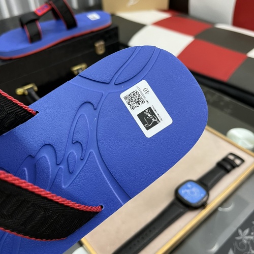 Replica Christian Louboutin CL Slippers For Men #990119 $48.00 USD for Wholesale