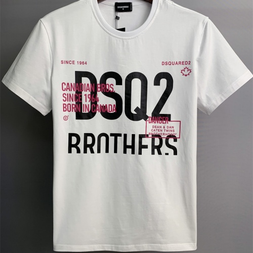 Dsquared T-Shirts Short Sleeved For Men #990132 $25.00 USD, Wholesale Replica Dsquared T-Shirts