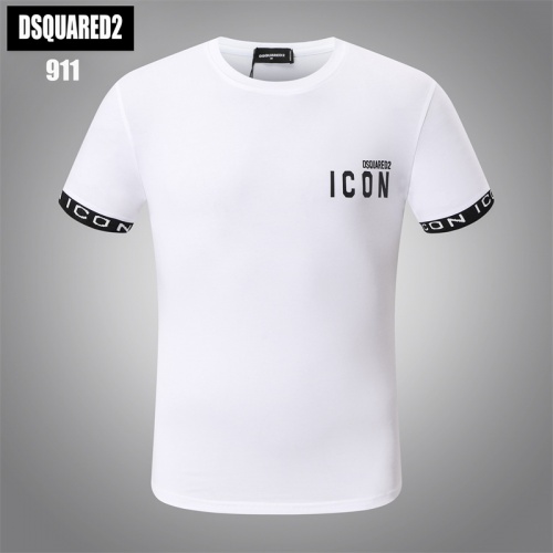 Dsquared T-Shirts Short Sleeved For Men #990143 $25.00 USD, Wholesale Replica Dsquared T-Shirts