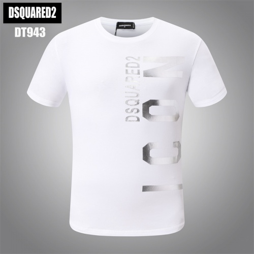 Dsquared T-Shirts Short Sleeved For Men #990145 $25.00 USD, Wholesale Replica Dsquared T-Shirts