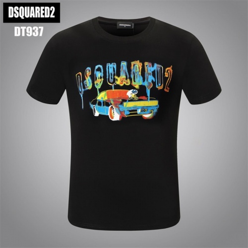 Dsquared T-Shirts Short Sleeved For Men #990146 $25.00 USD, Wholesale Replica Dsquared T-Shirts