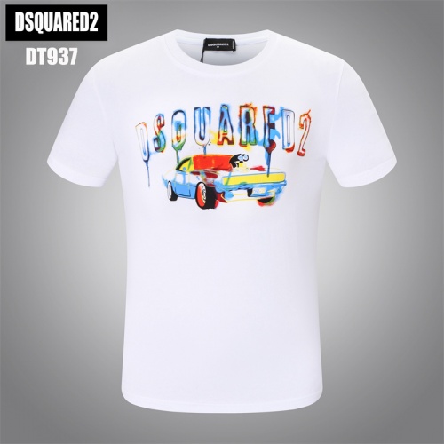 Dsquared T-Shirts Short Sleeved For Men #990147 $25.00 USD, Wholesale Replica Dsquared T-Shirts