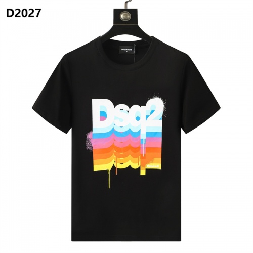 Dsquared T-Shirts Short Sleeved For Men #990170 $25.00 USD, Wholesale Replica Dsquared T-Shirts