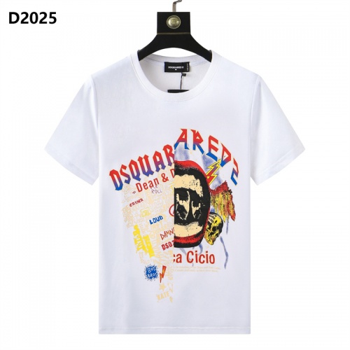 Dsquared T-Shirts Short Sleeved For Men #990173 $25.00 USD, Wholesale Replica Dsquared T-Shirts