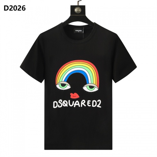 Dsquared T-Shirts Short Sleeved For Men #990175 $25.00 USD, Wholesale Replica Dsquared T-Shirts