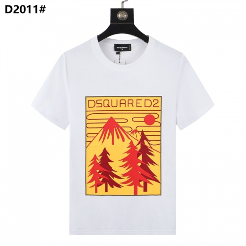 Dsquared T-Shirts Short Sleeved For Men #990181 $25.00 USD, Wholesale Replica Dsquared T-Shirts