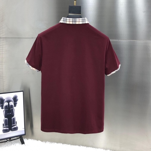 Replica Burberry T-Shirts Short Sleeved For Men #990274 $42.00 USD for Wholesale