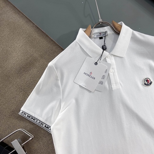 Replica Moncler T-Shirts Short Sleeved For Men #990407 $56.00 USD for Wholesale