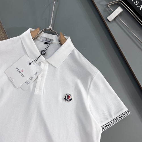 Replica Moncler T-Shirts Short Sleeved For Men #990407 $56.00 USD for Wholesale