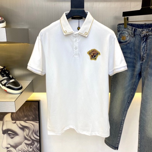 Versace T-Shirts Short Sleeved For Men #990423 $42.00 USD, Wholesale Replica Versace T-Shirts