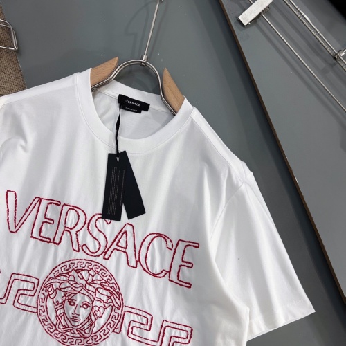 Replica Versace T-Shirts Short Sleeved For Men #990428 $56.00 USD for Wholesale