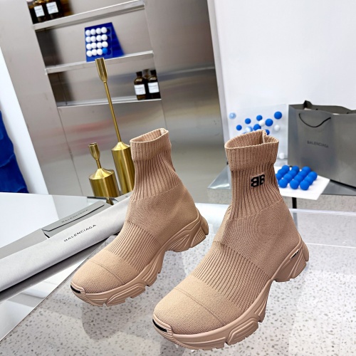 Balenciaga Boots For Women #990470 $88.00 USD, Wholesale Replica Balenciaga Boots